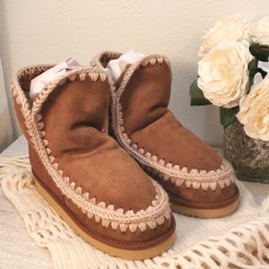 Mou Eskimo 18 Brown Ankle Boots Size 39